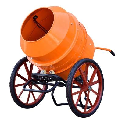 China 350L Hotels Concrete Mixer With Handle for sale