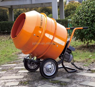 China Building Material Shops 350L Concrete Mixer With Handle for sale