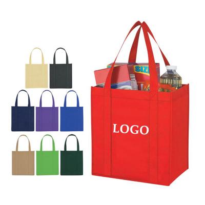 China Feature Custom Logo High Quality Eco Friendly Nonwoven Sewing Shopping Bag for sale