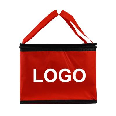 China Waterproof Custom Design Insulated Non Woven Outdoor Cooler Bag Food Delivery Cooler Bag for sale