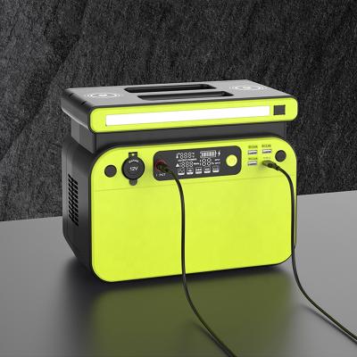 China 500W Super Fast Charging Support Power Station Solar Rechargeable Portable Power Station for Boosting Emergency Camping Home for sale