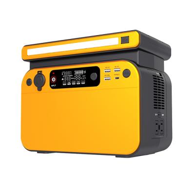 China 2020 Quick Charge Support Camp Outdoor Mobile Phone Charging 500w Solar Power Station Portable Solar Generator Power Station For Sale for sale