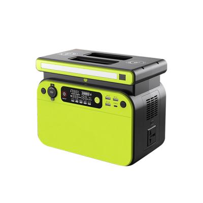 China 500w Power Station 500w Portable Solar Power Station Lithium Battery Charging Portable Solar Generators for sale