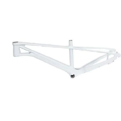 China Folding 20 inch carbon fiber frame fixed speed aluminum frame high quality white integrated bike frame for sale