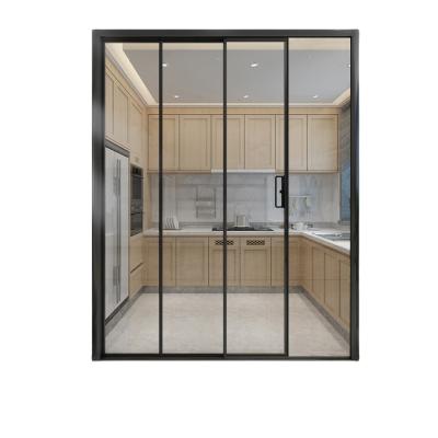 China Soundproof And Durable Aluminum Main Sliding Glass French Door Frame Interior Slide Door Soundproof And Durable for sale