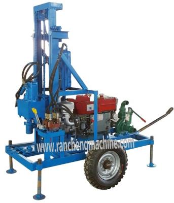 China Farms CE Hydraulic Portable Small Water Well Drilling Rig Machine For Sale Prices RCS200P for sale