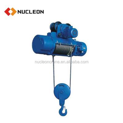 China Bridge Crane Electric Wire Rope Hoist with Electric Trolley for sale