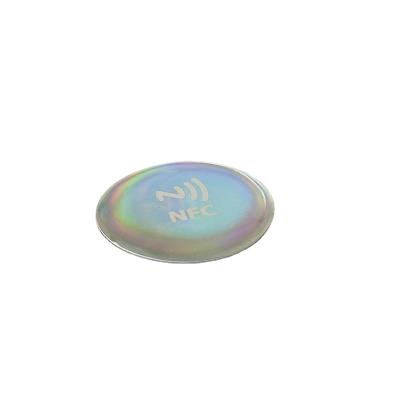 China Hot Mini Media Tag Waterproof Epoxy NFC Sticker NFC Social Tag For Sharing Contact Information for sale