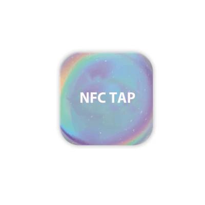 China Waterproof/Diameter 30mm Selling Social Media Nfc Tags Waterproof Hot Epoxy Epoxy Sticker Sharing Mobile Phone Sticker Nfc Tag for sale