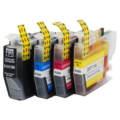 China COMPATIBLE MMC 3317 LC3317 LC3317XL 3319 LC3319 LC3319XL Premium Color Compatible Ink Cartridge For Brother MFC-J6530DW MFC-J6730DW for sale