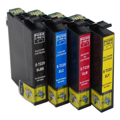 China MMC 220 T220 220XL T220XL COMPATIBLE Premium Color Inkjet Compatible Ink Cartridge For Epson WF-2750 WF 2650 XP 420 Printer for sale