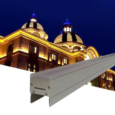 China High quality low power consumption light source decoration aluminum alloy architecture light cutout led home linear lights for sale