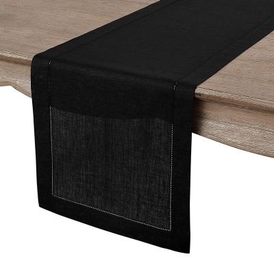 China 100% Eco-friendly Canvas/Linen Home/Restaurant/Hotel/Wedding Hemmed Runner for sale