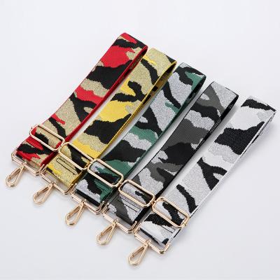 China New Camouflage User Friendly Women Bag Wide Shoulder Trap Guita Strap Purse Straps for sale