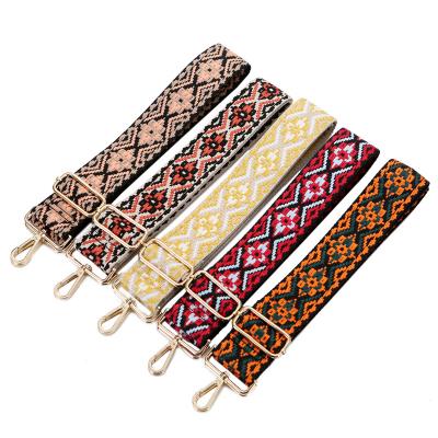 China 2022 New 5cm User-Friendly Popular Removable Strap For Handbag Luggage Bag Flower Print Shoulder Strap Accessories For Bags for sale