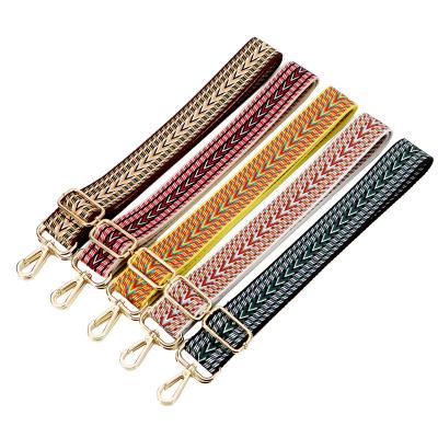 China User Friendly Replaceable And Adjustable Women Bag Straps Jacquard Straps For Handbag for sale