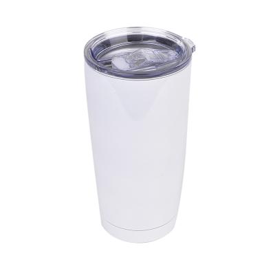 China Durable Blanks 20oz Coffee Beer Travel Mug 18/8 Stainless Steel Vacuum Insulated Tumblers For Sublimation Printing for sale