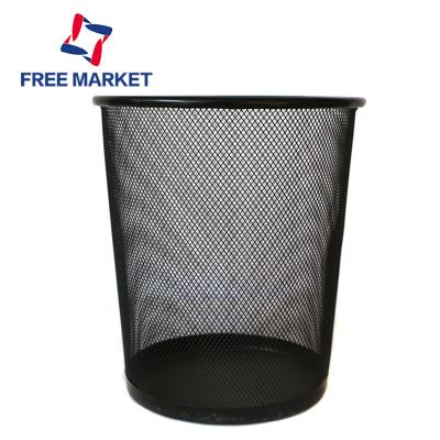 China Sustainable High Quality Indoor Garbage Bin Wire Mesh Waste Bin Garbage Basket for sale