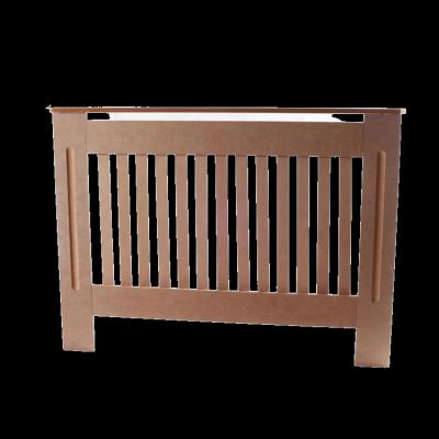 China Modern Bespoke Unpainted Medium Wood Cabinet Radiator Cover Freestanding Radiator Covers for sale