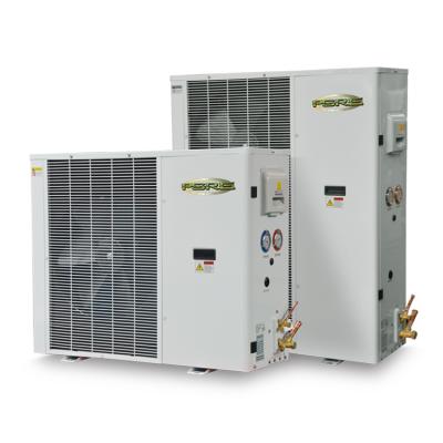 China Other DC 40%-60% Low Noise Energy Saving Inverter Condensing Unit For Supermarket for sale