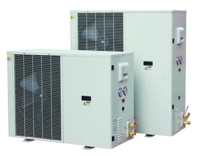 China Freezer room multiple and fully automatic condenser. Refrigeration and heat exchange equipment for sale