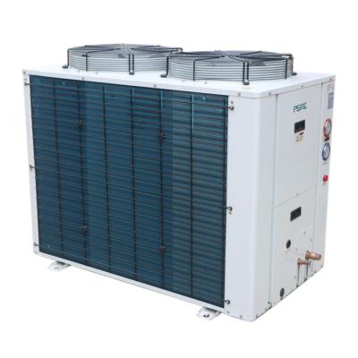 China Hotels China Supplier R404A R407A Top Discharge Compressor Condensing Unit For Cold Room for sale