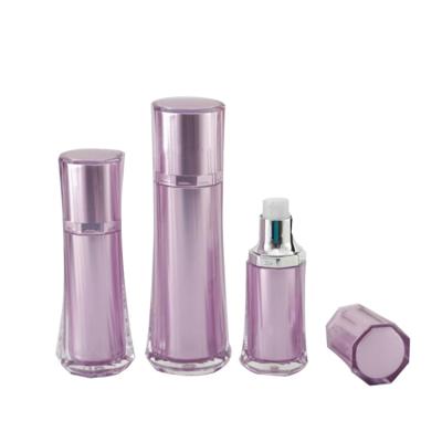 China Factory wholesale 30ml 50ml 100ml skirt shape beauty cosmetic container for packing cosmetic empty lotion bottle plastic spray bottle for sale