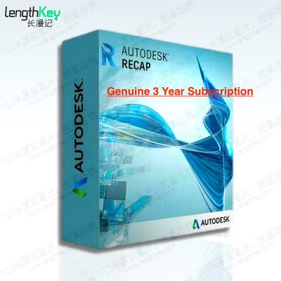 China 24/7 Autodesk Online Genuine Recap Pro Subscription 2024/2023/2022/2021 Mac/PC/Pad Modeling & Rendering Software Recap Pro 3 Year Subscription for sale