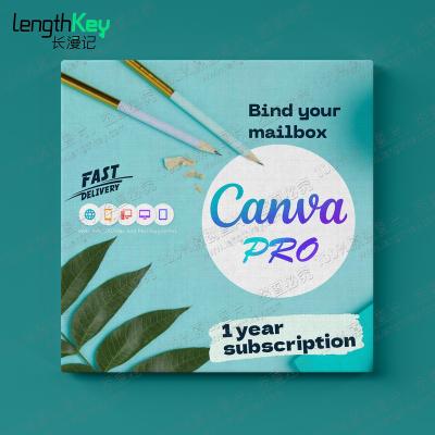 China 24/7 Pro Canva Online Private Account Original Genuine Official Graphic Design Online Software Canva Private Account 1 Year Pro 1 Year Subscription for sale