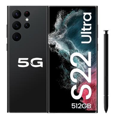 China Dual SIM Card Hot Selling S22 ULTRA 16GB+512GB 7.2 Inch Full Display Android 10.0 Mobile Cells Smart Phone for sale