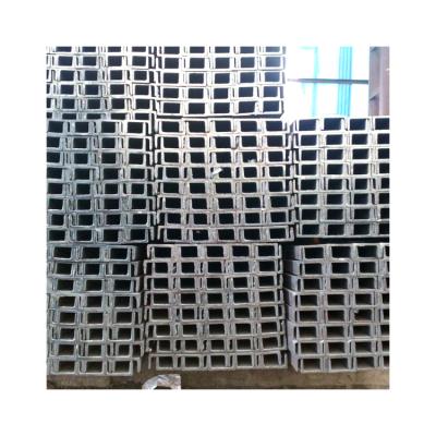 China Hot Selling Hot Rolled Galvanized Construction Steel C Channel Hot Dip Galvanized Channel Steel for sale