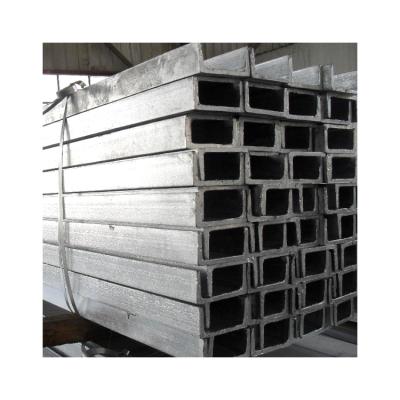 China Building Manufacturers Direct Selling U Channel Hot Dip Galvanized Channel Steel for sale