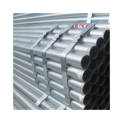 China Structural Pipe Hot Dipped Galvanized Steel Iron Round Pipe Tube Used As Water Pipe for sale