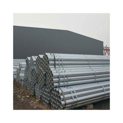 China Structural pipe hot dipped galvanized steel pipes gi corrugated iron pipe round black galvanized steel tubes pipe for sale