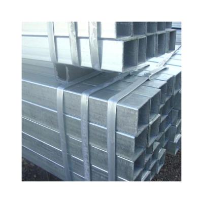 China Liquid pipe standard specifications coated hollow pipe zinc gi outer galvanized rectangular section steel pipe for sale