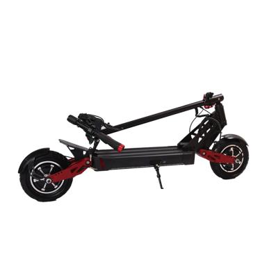 China 2020 Foldable Electric Scooter Powerful Adult Double Motor Electric Scooter YHD-VDM-10 for sale