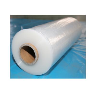 China Pallet Wrapping Machine Stretch Film Black Pe Jumbo Stretch Film Moisture Proof Roll for sale