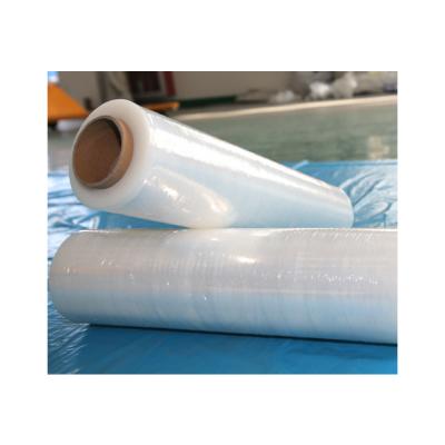 China Customized color pe plastic stretch wrap roll machine pe stretch film moisture proof for sale