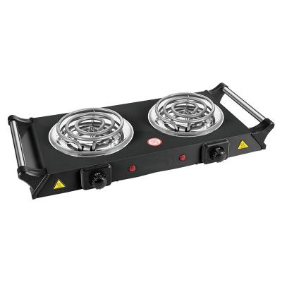 China 2000w double hotel electric cooker hot plate with handles factory for sale