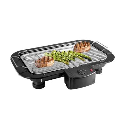 China BBQ Height Adjustable Outdoor or Indoor Tabletop Smokeless Electric Grill with Thermostast and Adjustable Height for Home Use for sale