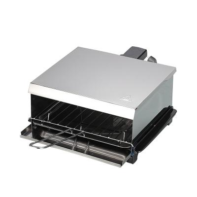 China Outdoor Retro Grill 800w Electric Party Grill Oven Toasted Sandwiches Factory for sale