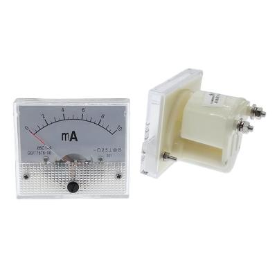 China DC 85C1-A Analog Ammeter Panel Meter Gauge Current Ameter DC 20MA 30MA 50MA 100MA 200MA 300MA 500MA IB101 for sale