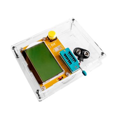 China Clear Acrylic Case Shell Housing For LCR-T4 Transistor Tester esr AC255 for sale