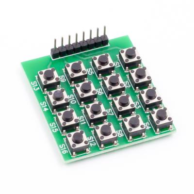 China Wholesale 4X4 Matrix 16 Keypad Keypad Mode 16 TACT Button MCU Tactile Switch NA003 for sale