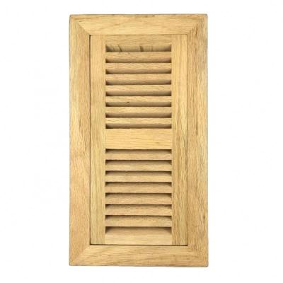 China 4x10 traditional wood ducts / flush mount ducts /wooden floor ducts for sale