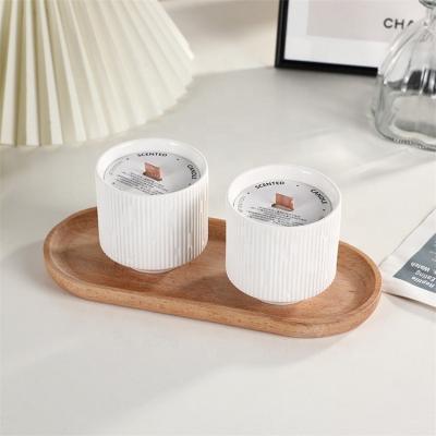 China Eco - Friendly Wholesale Luxury Coconut Candle Soy Wax Private Label Scented Candles for sale