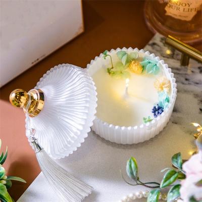 China Birthdays Candles Scented Private Label Luxury Gift Handmade Soy Wax Scented Candles for sale