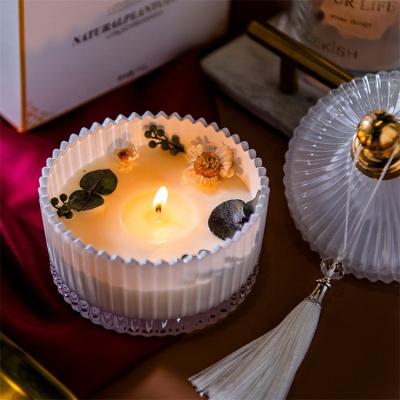 China Birthdays Top Selling Product Handmade Luxury Custom Aroma Soy Wax Scented Candles for sale