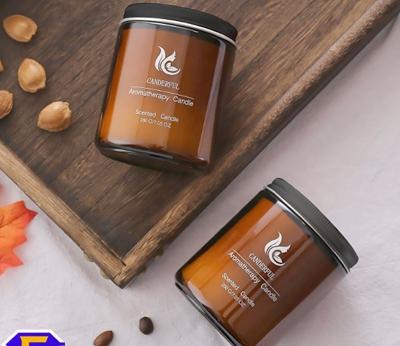 China Eco - Friendly Aromatherapy Scented Scent Handmade Candle Gift Set Private Label Scented Candles for sale