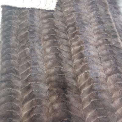 China Wholesale Animal Flat Eco - Friendly Real Fur Mink Fur Blanket for sale